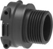 1.6" Male threaded fitting with female connection